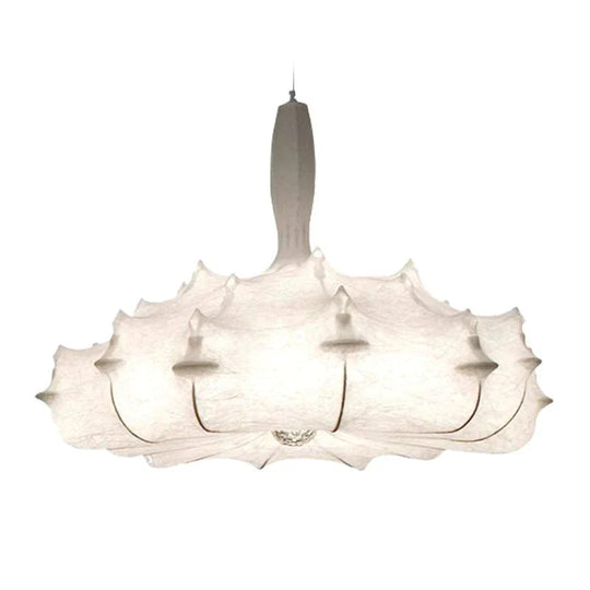 Silk Chandelier Simple Nordic Restaurant Creative Cocoon Lantern Decorative Lamp Pendant