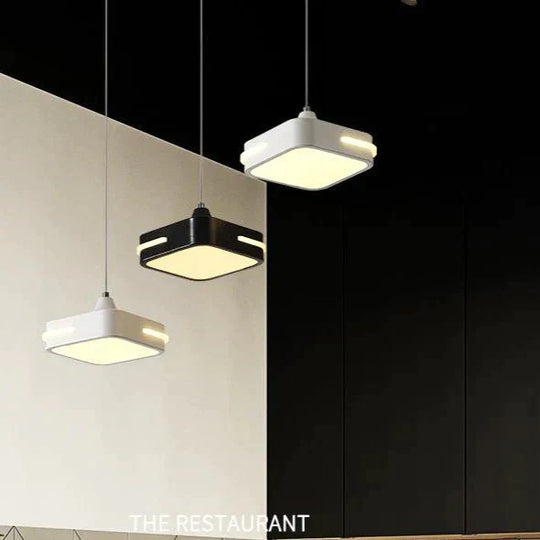 Nordic Chandelier Led Restaurant Lamp Simple Modern Dining Pendant