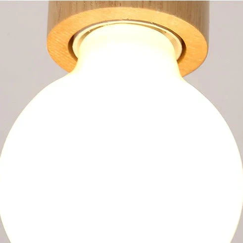 Simple Solid Wood Art Track Spotlight Bathroom Mirror Front Light Led Restaurant Ceiling