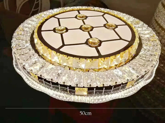 Led Ceiling Lamp Main Light In The Bedroom Simple Atmosphere Household Dining Room Lamps Gold / D