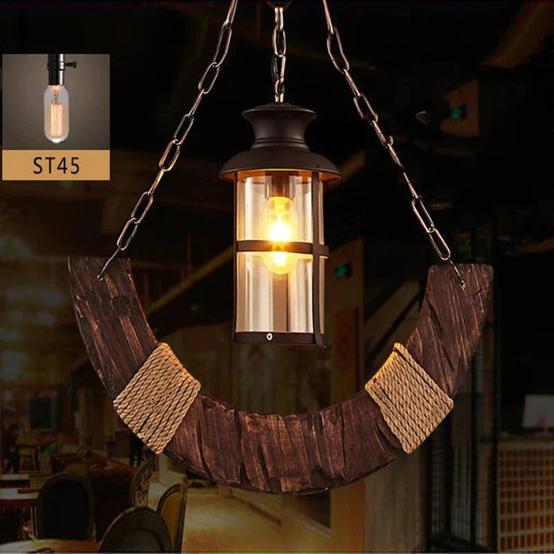 Industrial Style Country Restaurant Bar American Chandelier Pendant