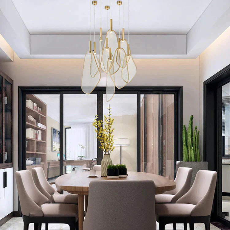 Post Modern Simple Chandelier Designer Creative Wing Light Nordic Living Room Restaurant Bar Self