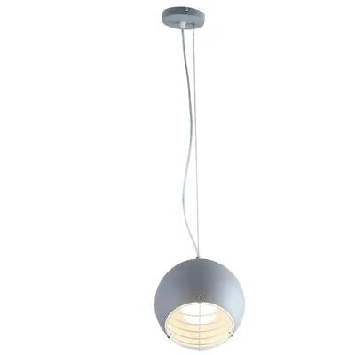 Bedroom Bedside Lamp Simple Dining Room Bar Creative Bay Window Chandelier Single Head Metal Round