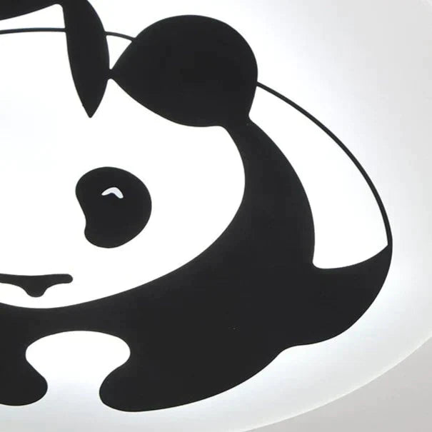 Simple Modern Children’s Room Lamp Panda Led Ceiling