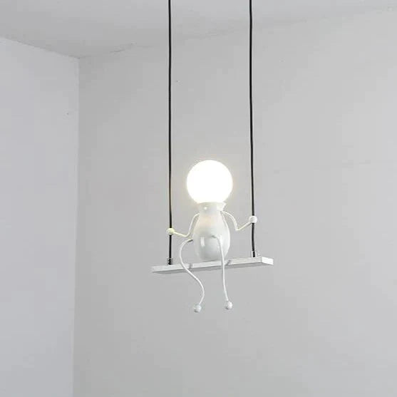 Modern Simple Wrought Iron Chandelier Creative Personality Corridor Study Dining Room Lights