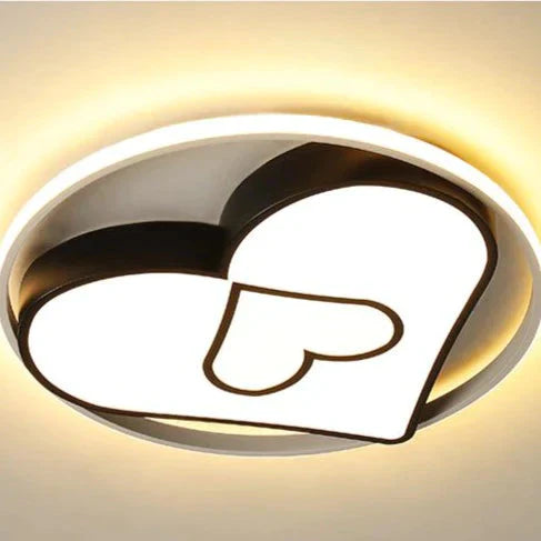 Led Lamp Simple Modern Warm Romantic Round Room Ceiling