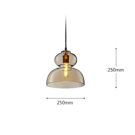 Postmodern Minimalist Personality Nordic Style Creative Living Room Lamp Home Glass - Covered