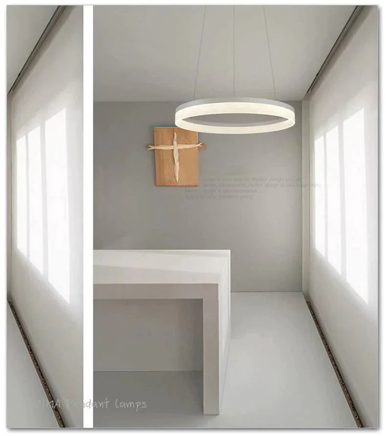 Simple Led Pendant Lights For Bedroom Lamparas Colgantes Pendientes Home Decoration Lamp Lighting