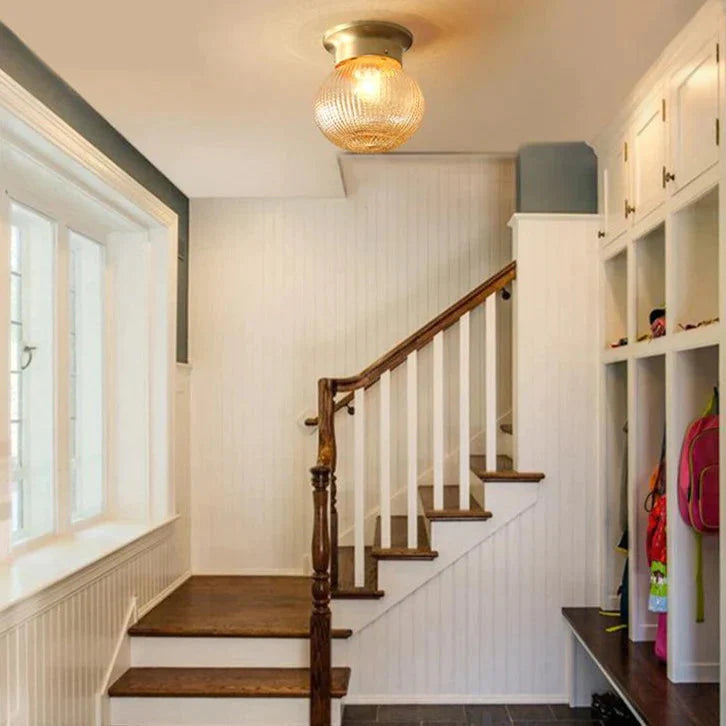 Modern Minimalist Creative All - Copper Corridor Aisle Light Stair Balcony Ceiling Lamp