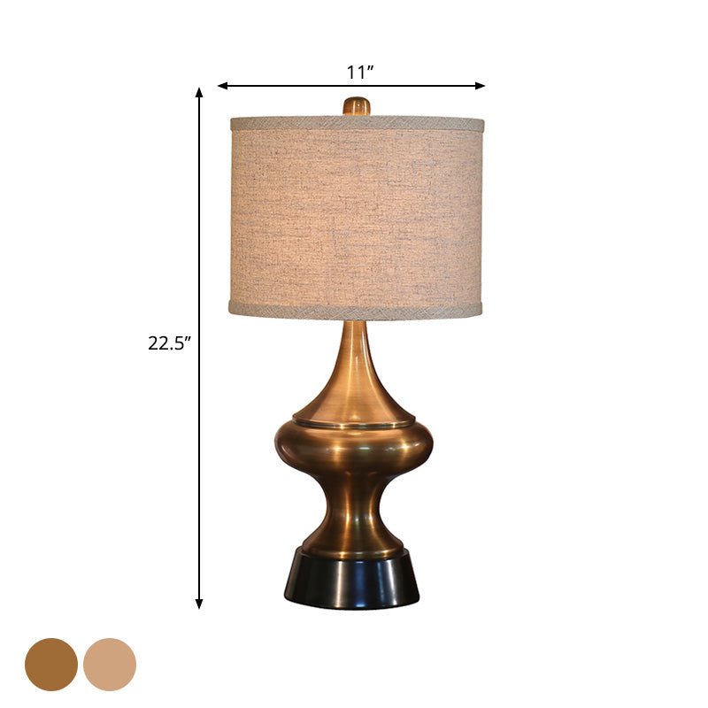 Ella - Bronze/Nickel Table Lamp