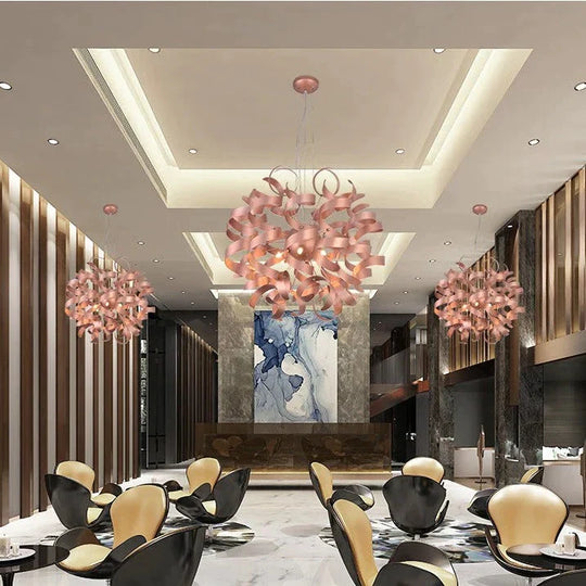 Modern Simple And Creative Living Room Bedroom Restaurant Bar Led Energy Saving Chandelier Pendant