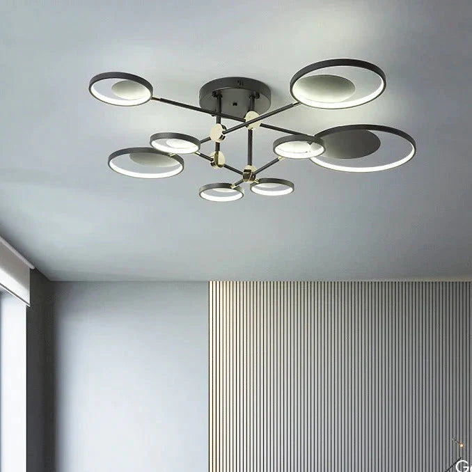 Simple Modern Home Atmosphere Living Room Led Ceiling Lamp Creative Personality Bedroom Study