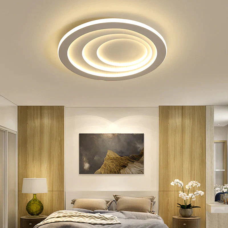 Led Ceiling Lamp Simple Modern Atmosphere Household Living Room Oval Light In The Bedroom