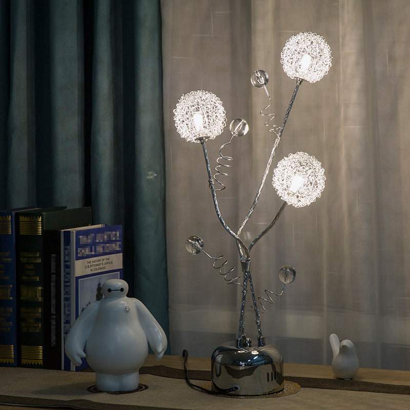 Eleonora - Branching Table Lamp Silver