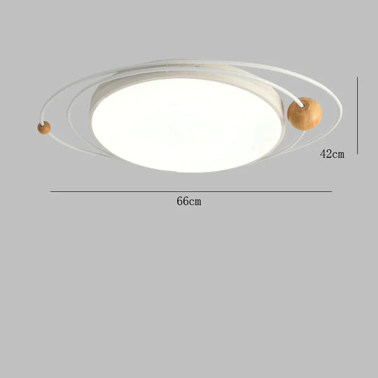 Light In The Bedroom Nordic Minimalist Modern Creative Planet Lights Multicolor Led Ceiling Lamps