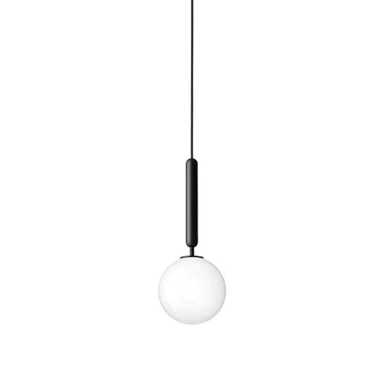 Simple Bedside Chandelier Creative Glass Ball Dining Room Bedroom Clothing Store Pendant
