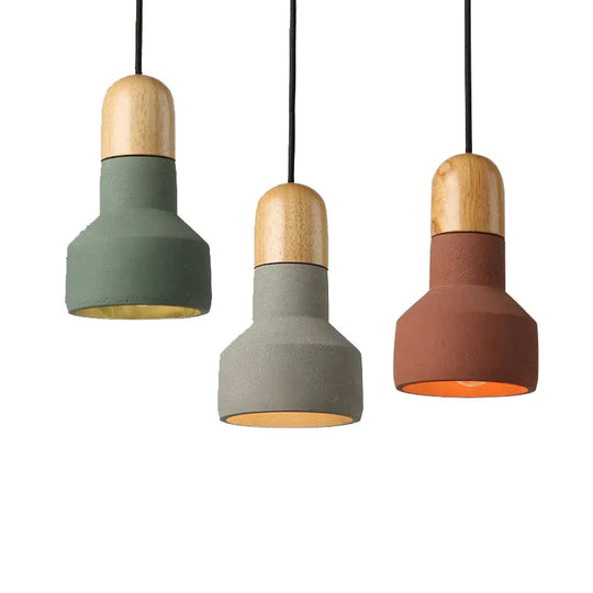 Loft Industrial Retro Nordic Chandelier American Country Personality Creative Cement Pendant