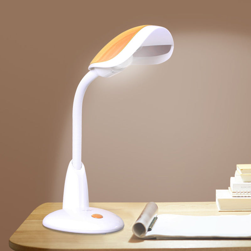 Laura - White - Orange Table Lamp
