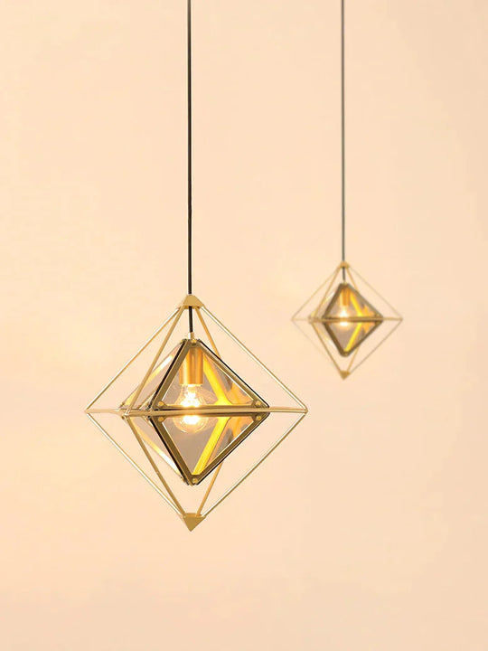 Nordic Creative Loft Lamps Cafe Bar Post - Modern Minimalist Chandelier Pendant