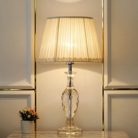 Cor Caroli - Green/Beige Table Lamp Beige