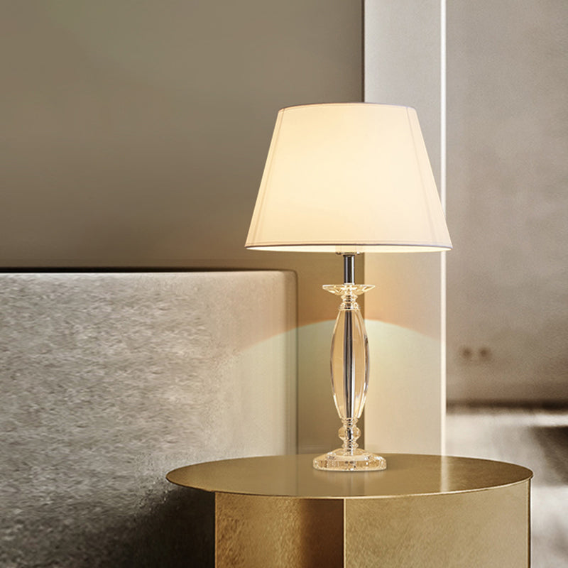 Francesca - White/Flaxen/Coffee Table Lamp