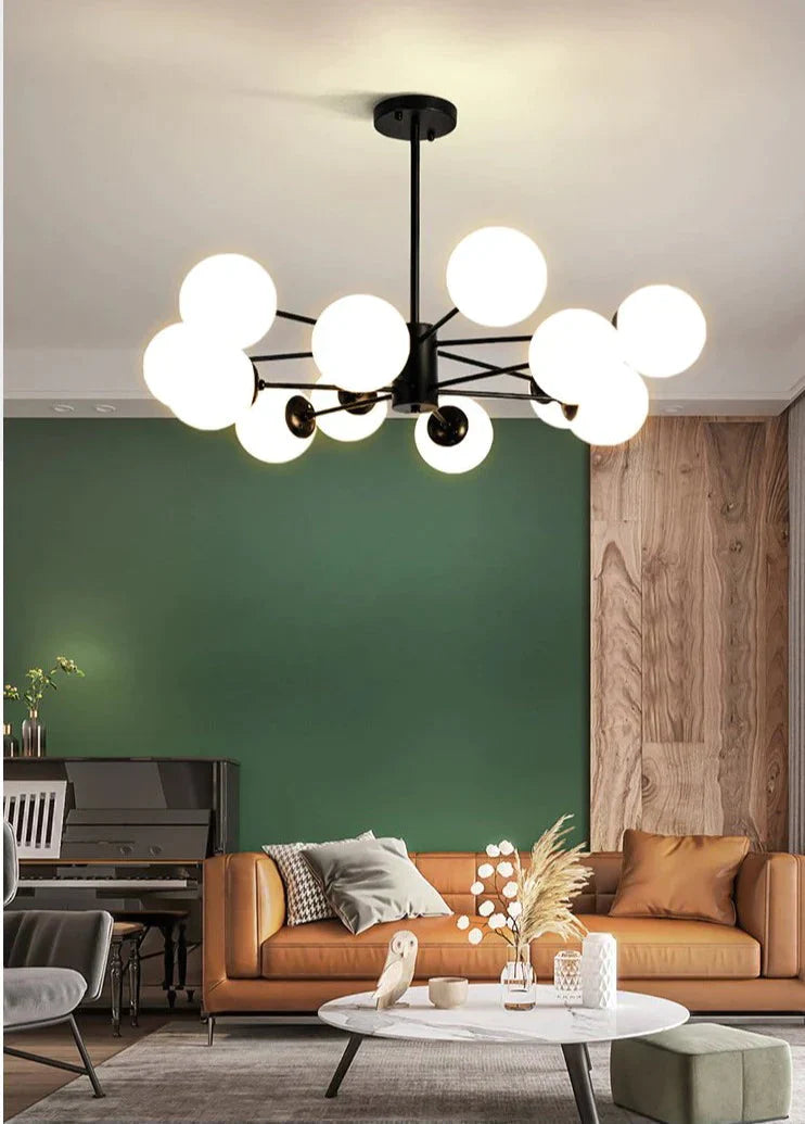 Nordic Living Room Chandelier Light Luxury Lamps Pendant