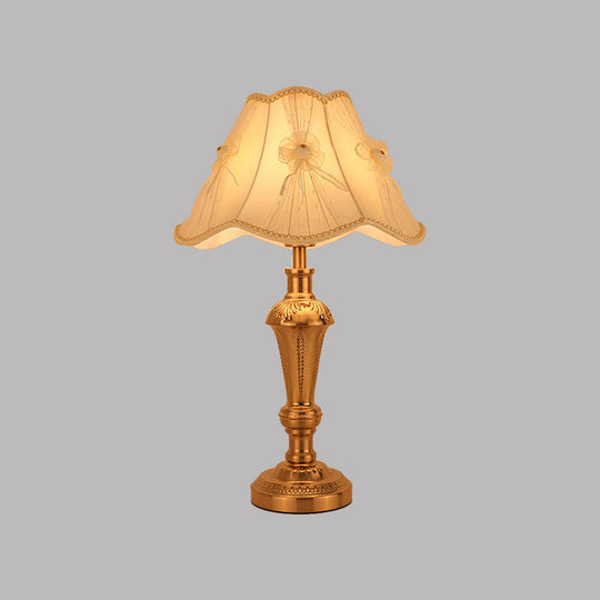 Elena - Floral/Conical Table Lamp