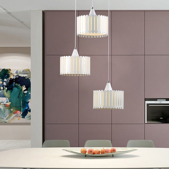 Muriel - Contemporary Pendant Light White