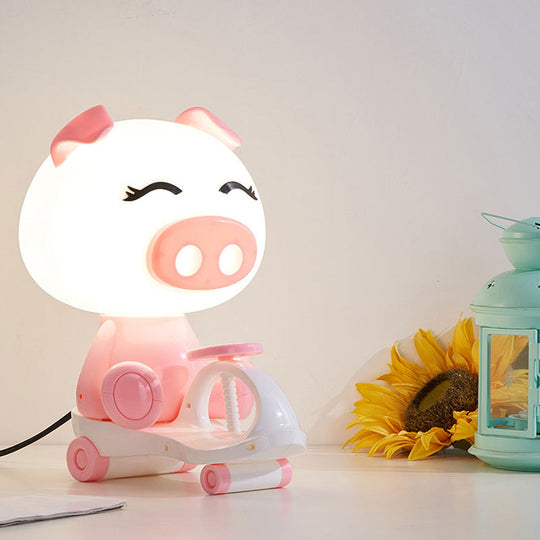 Iris - Adorable Pig/Frog/Panda Kids Bedroom Reading Book Light Plastic 1 - Light Cartoon Night