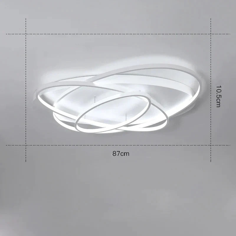 Living Room Lamp Personality Creative Led Ceiling Nordic Atmosphere Minimalist Lord Light In The