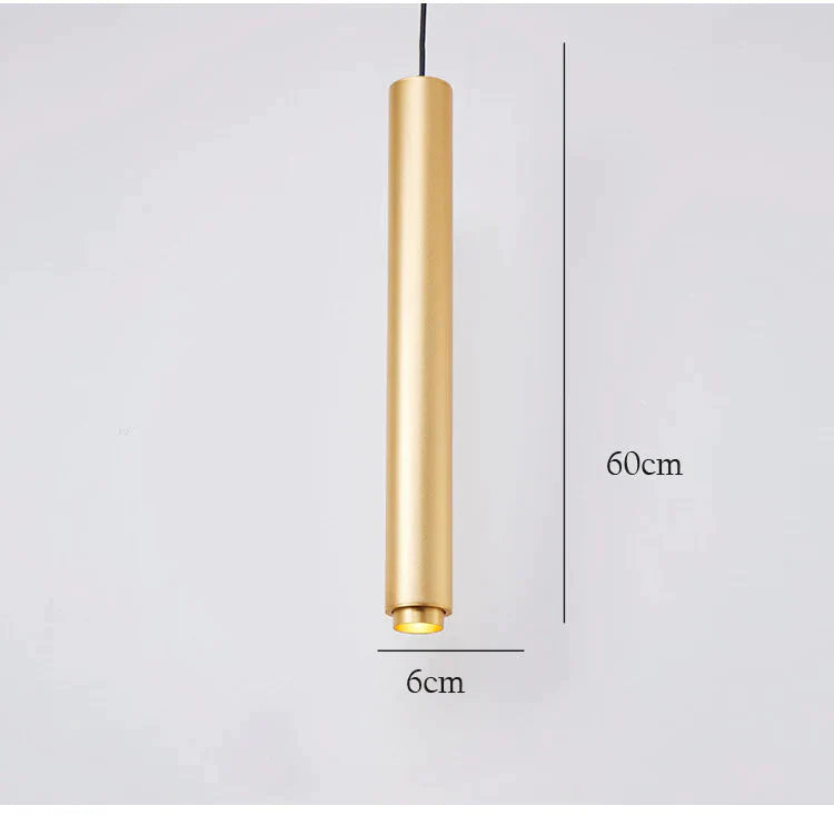 Spotlight Ed Adjustable Suspension Lamp Nordic Creative Chandelier Gold / L 60Cm Tri - Color Light