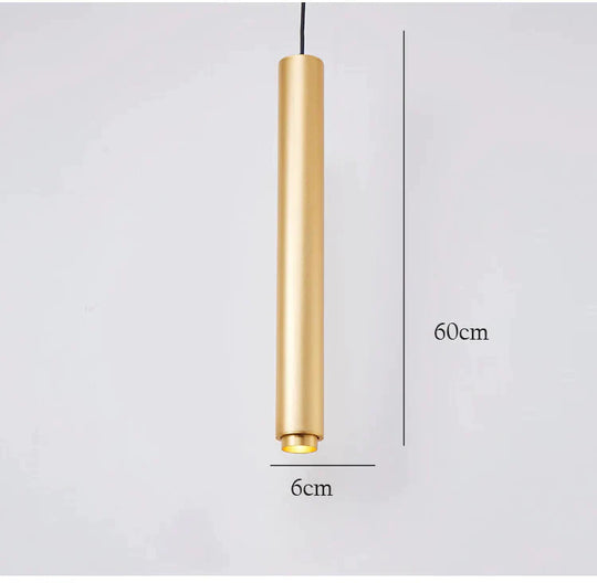 Spotlight Ed Adjustable Suspension Lamp Nordic Creative Chandelier Gold / L 60Cm Tri - Color Light