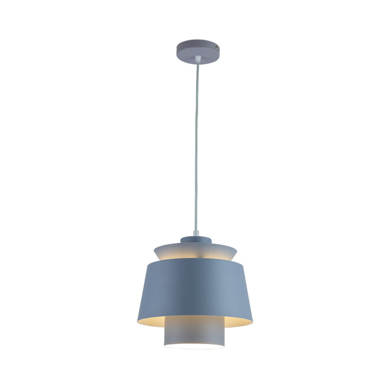 Enif - Modernist Style Tapered Hanging Light Fixture Metallic Pendant Lamp