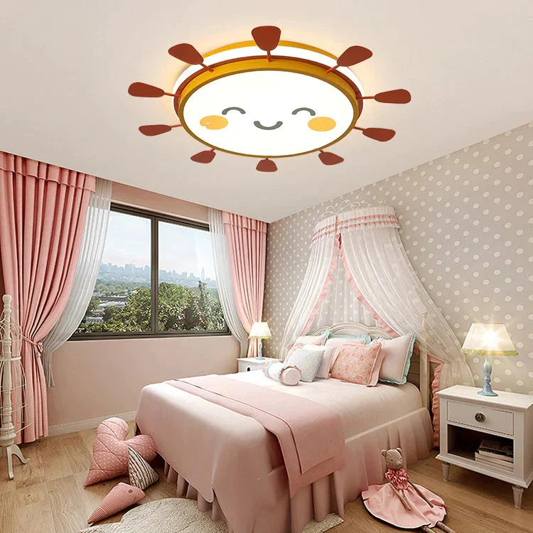 Nordic Bedroom Children’s Cute Led Ceiling Lamp
