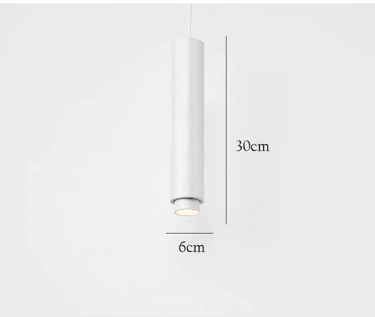 Spotlight Ed Adjustable Suspension Lamp Nordic Creative Chandelier White / L 30Cm Tri - Color Light