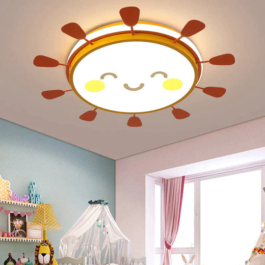 Nordic Bedroom Children’s Cute Led Ceiling Lamp