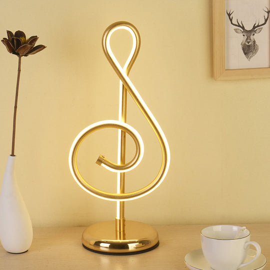 Ginevra - Minimalist Table Lamp Gold / Warm