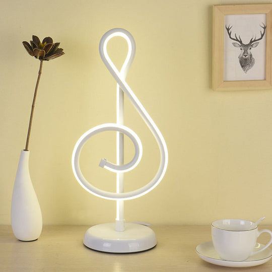 Ginevra - Minimalist Table Lamp White /