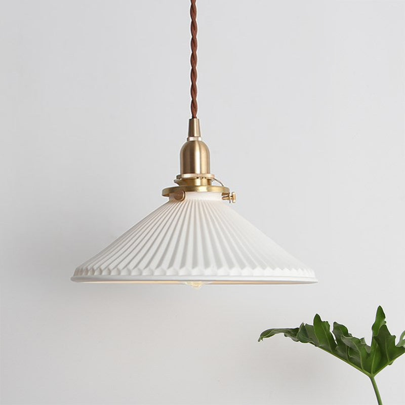 Federica - White Ceramics Pendant Light