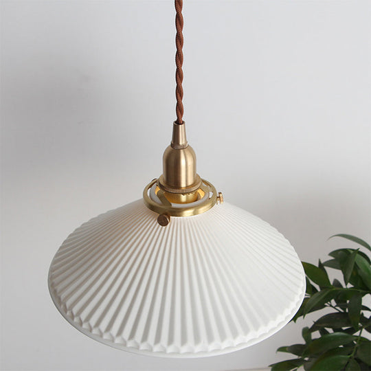 Federica - White Ceramics Pendant Light