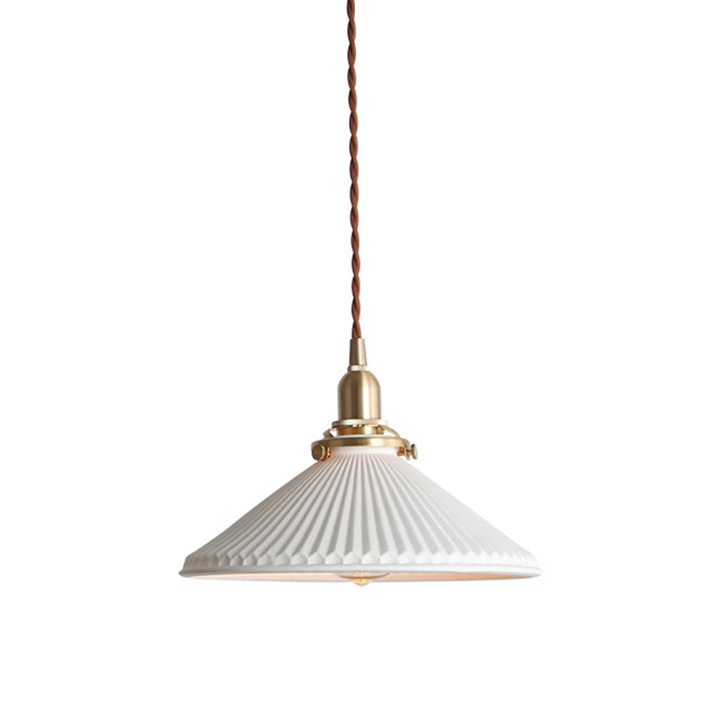 Federica - White Ceramics Pendant Light