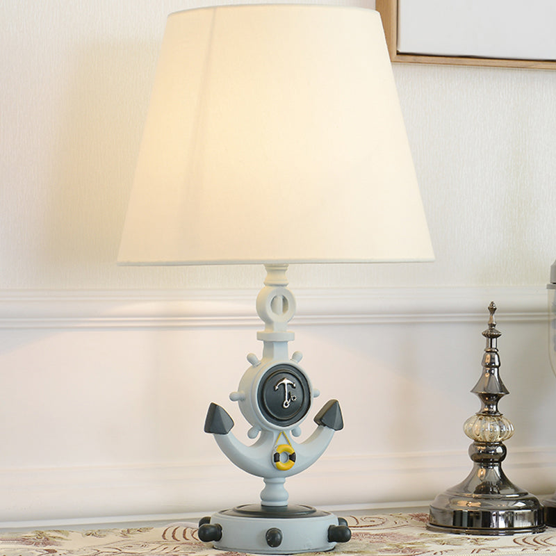 Giorgia - Anchor Base Desk Lamp Kids Resin Task Lighting Blue