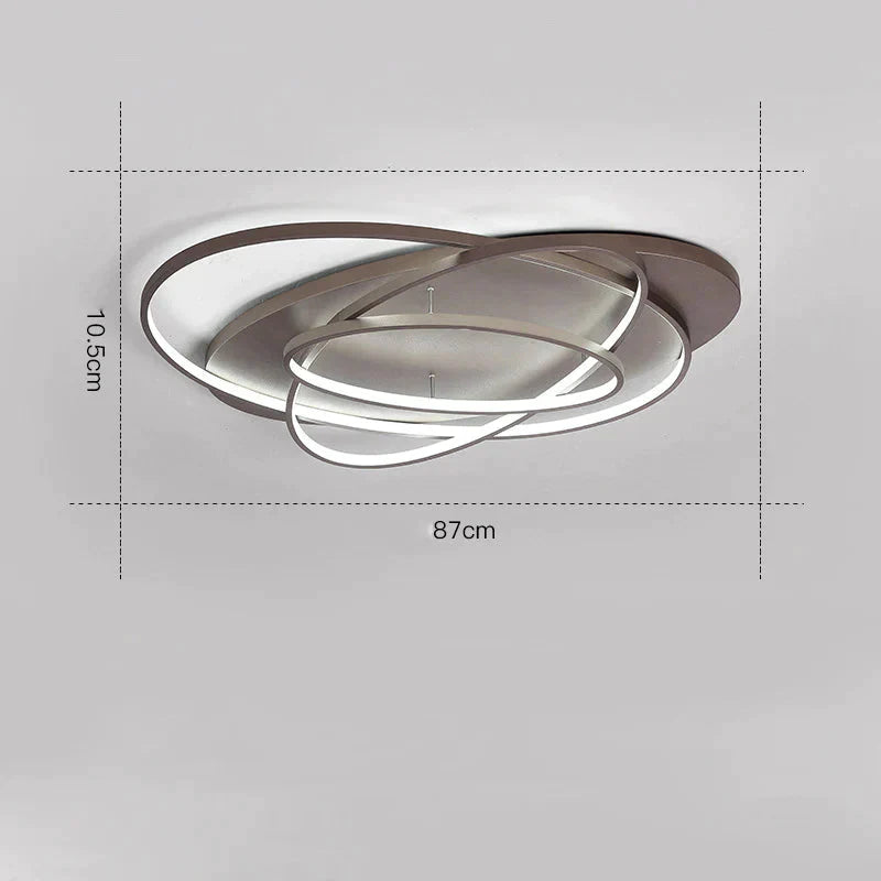 Living Room Lamp Personality Creative Led Ceiling Nordic Atmosphere Minimalist Lord Light In The