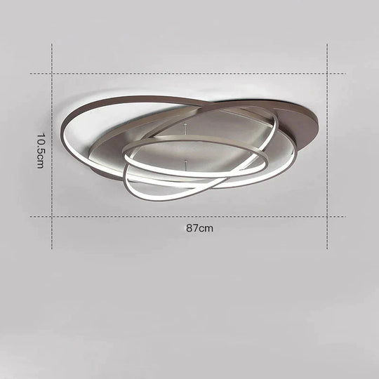 Living Room Lamp Personality Creative Led Ceiling Nordic Atmosphere Minimalist Lord Light In The