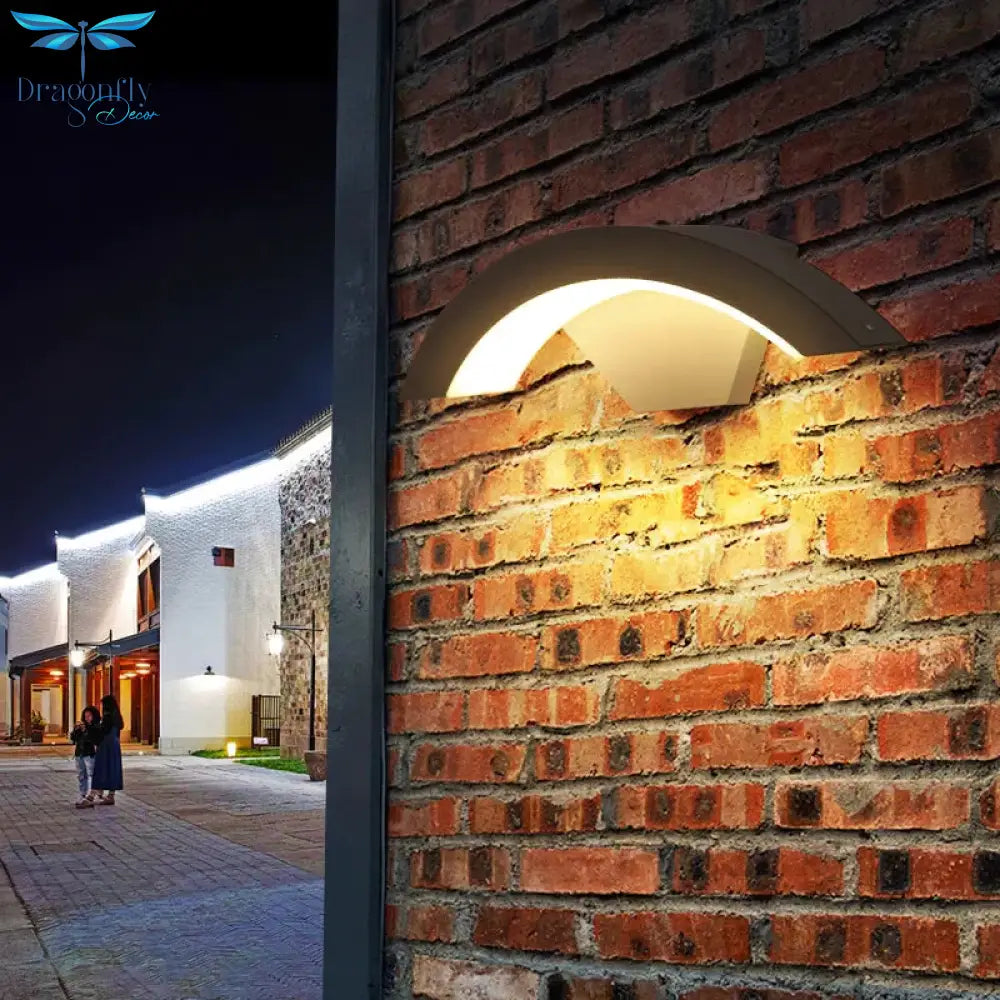 18W Led Outdoor Waterproof Walkway Front Door Garden Porch Wall Light Modern Indoor Corridor