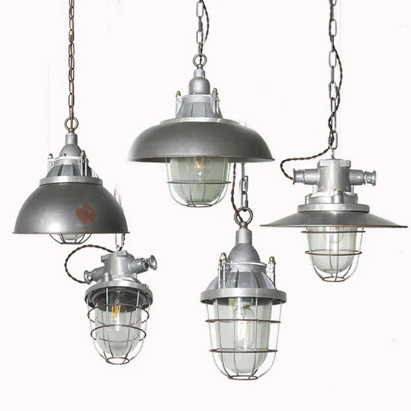 Retro Loft Creative American Rural Aluminum Nostalgic Chandelier Pendant