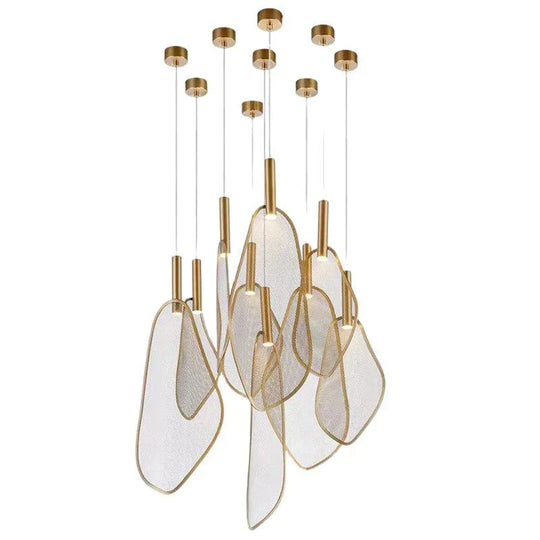 Post Modern Simple Chandelier Designer Creative Wing Light Nordic Living Room Restaurant Bar Self