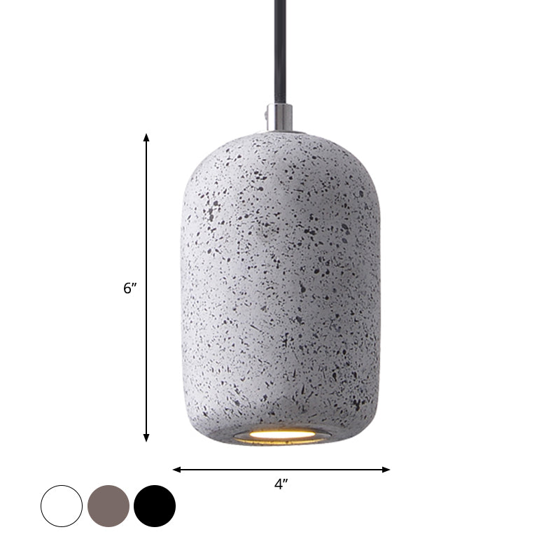 Modern Design Black/Grey/White Led Ceiling Hang Lamp In Warm/White Light Pendant Lighting