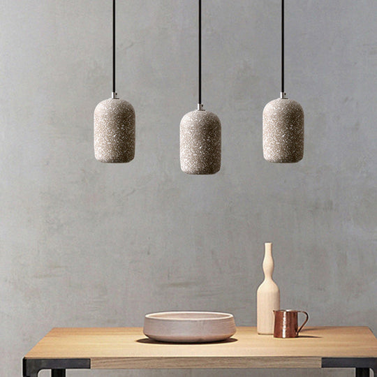 Modern Design Black/Grey/White Led Ceiling Hang Lamp In Warm/White Light Pendant Lighting