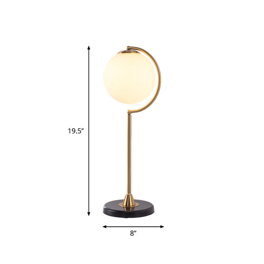 Sulafat - Gold S/C Shaped/Bend Bedside Table Light Metal 1/2 - Head Designer Night Lamp In With